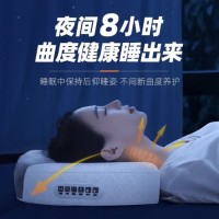 IVLISA法国品牌颈椎枕头非修复病人睡觉专用富贵包按摩热敷护劲椎助睡眠 第5代(自动充气+热敷+按摩)