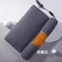 IVLISA法国品牌决明子颈椎枕头睡觉专用护颈枕加热颈椎枕热疗热敷富贵包 【热敷款】怎么睡脖子都舒服